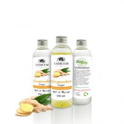 Huile de Gingembre 100%...