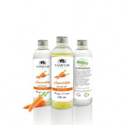 Huile de carotte 100% pure...